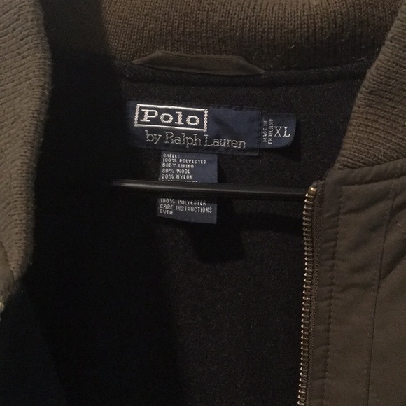 Men’s Wool Lined Polo by Ralph Lauren Jacket - Picture 2 of 2